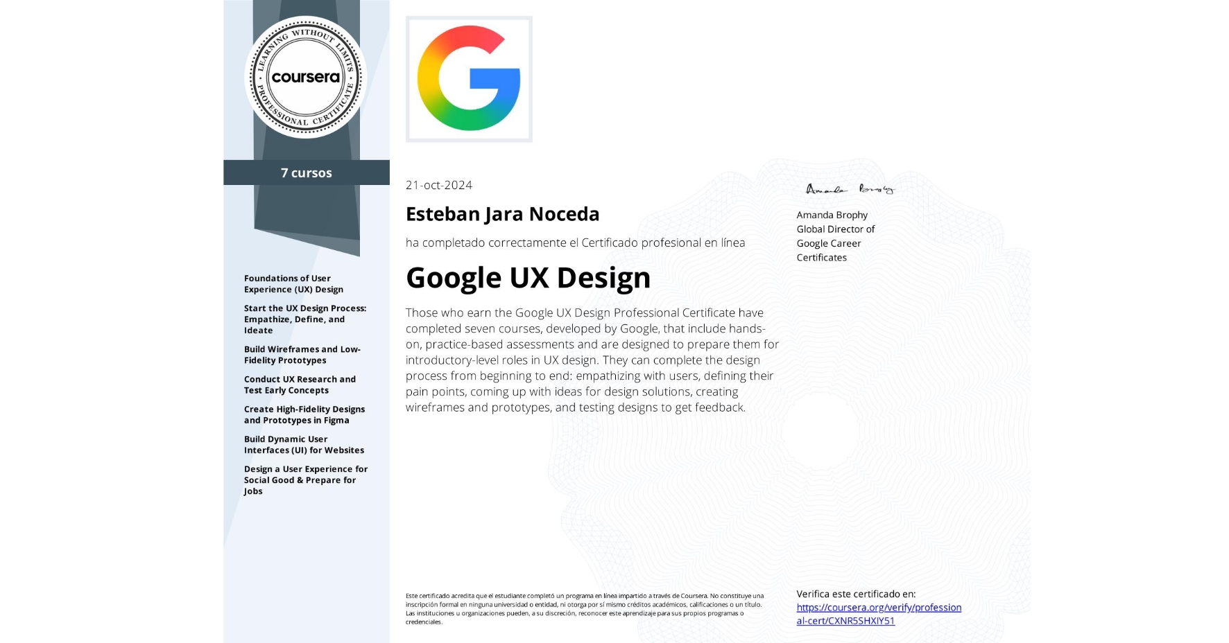 Google UX Design